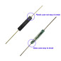 Gebildet 10pcs Contact Reed en Plastique, Aimant Proche - Circuit de Connexion, Aimant Loin - Circuit de Coupure, Interrupteur à Gebildet 10pcs Contact Reed en Plastique, Aimant Proche - Circuit de Connexion, Aimant Loin - Circuit de Coupure, Interrupteur à