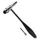 MDF Instruments - Tromner - Marteau à réflexes, avec Pinceau Intégré et Poignée HPD Légère - Noir (MDF555P-11) MDF Instruments - Tromner - Marteau à réflexes, avec Pinceau Intégré et Poignée HPD Légère - Noir (MDF555P-11)