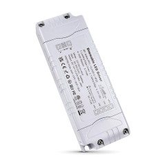 REYLAX Transformateur 220V 12V 40W 3.33A Dimmable Triac & 0/1-10V, Alimentation de Tension Constante Transformateur LED Basse Te
