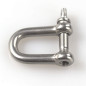 5pcs M10 La manille d'anneau de D ferme à clef l'acier inoxydable 304 pour le gréement résistant, transportant, manilles de mail 5pcs M10 La manille d'anneau de D ferme à clef l'acier inoxydable 304 pour le gréement résistant, transportant, manilles de mail