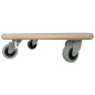 Dörner + Helmer Chariot de transport stable Soft-Mini, 290 mm x 290 mm x 85 mm, capacité de charge de 200 kg, roues en caoutchou Dörner + Helmer Chariot de transport stable Soft-Mini, 290 mm x 290 mm x 85 mm, capacité de charge de 200 kg, roues en caoutchou