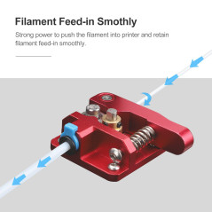 Creality extrudeur de imprimante 3D aluminium extrudeuses accessoires pour imprimantes 3D Ender 3, Ender 3 Pro, Ender 3 V2, Ende