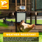 Porte Automatique Poulailler ChickenGuard Pro, Alimenté par Solaire/Piles/Électrique, Moteur Souleve 2kg, Minuterie/Détection de Porte Automatique Poulailler ChickenGuard Pro, Alimenté par Solaire/Piles/Électrique, Moteur Souleve 2kg, Minuterie/Détection de