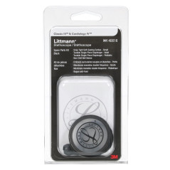 3M Littmann Kit de pièces détachées Stéthoscope, Classic III, Cardiology IV et CORE, Noir, 40016