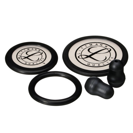 3M Littmann Kit de pièces détachées Stéthoscope, Classic III, Cardiology IV et CORE, Noir, 40016