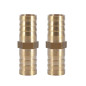 Outil de Connecteur de Tuyau, Connecteur Droit à Deux Voies, Droit pour Raccordement de Tuyaux(14mm 2pcs) Outil de Connecteur de Tuyau, Connecteur Droit à Deux Voies, Droit pour Raccordement de Tuyaux(14mm 2pcs)