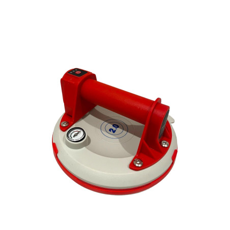 Ventouse Électrique avec Manomètre – Ø 20 cm – 140 kg – Aspiration Automatique – Pour Carrelage, Vitre, Grès Cérame, Marbre – Av
