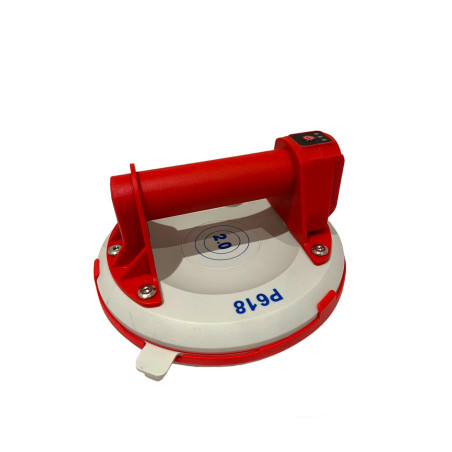 Ventouse Électrique avec Manomètre – Ø 20 cm – 140 kg – Aspiration Automatique – Pour Carrelage, Vitre, Grès Cérame, Marbre – Av