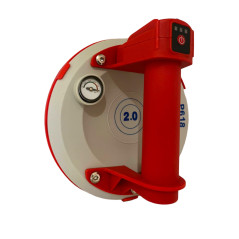 Ventouse Électrique avec Manomètre – Ø 20 cm – 140 kg – Aspiration Automatique – Pour Carrelage, Vitre, Grès Cérame, Marbre – Av