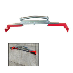 Cobaltix Lève Dalle/Porte Dalle 1 Main PRO Réglable de 350 à 630 mm - Charge Maximale 30 Kg - Outil Professionnel pour Manipulat