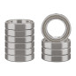 XiKe Roulement à billes 6703ZZ - 17x23x4mm, Acier Chrome GCr15, Pré-lubrifié, Double joint métallique - Lot de 10 Pièces. XiKe Roulement à billes 6703ZZ - 17x23x4mm, Acier Chrome GCr15, Pré-lubrifié, Double joint métallique - Lot de 10 Pièces.