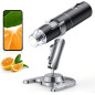Microscope numérique Wi-FI, loupe SKYBASIC 1000X/microscope numérique Portable pour Adultes avec 8 LED pour Smartphones et Ordin Microscope numérique Wi-FI, loupe SKYBASIC 1000X/microscope numérique Portable pour Adultes avec 8 LED pour Smartphones et Ordin