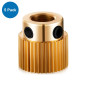 MMOBIEL 5 pièces de Roues d’entraînement Laiton 40 Dents pour extrudeuse Compatible imprimantes 3D Creality séries Ender 3 V2/ 3 MMOBIEL 5 pièces de Roues d’entraînement Laiton 40 Dents pour extrudeuse Compatible imprimantes 3D Creality séries Ender 3 V2/ 3