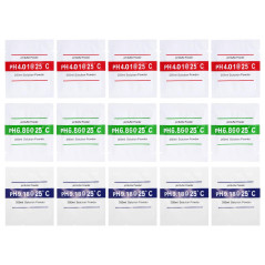 Nynelly 15pcs pH Test Meter Mesure lot Solution tampon de mesure de la poudre tampon pH Point d'étalonnage Regard Pour pH Mètre 