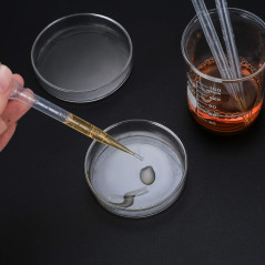 200 Pièces Pipettes, Pipettes en Plastique 3ML, Pipettes Graduées Transparentes, Pipettes de Transfert pour Laboratoire, Salle d