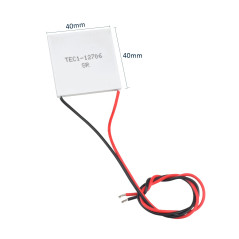 Diymore 5 pièces TEC1-12706 Module Peltier Thermoélectrique Module de Refroidissement Peltier 12V 6A 60W avec Dissipateur Thermi