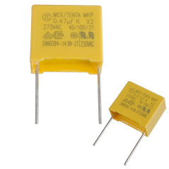 BOJACK 470 nF 0.47uF 470J 275 V Condensateurs de sécurité MEX -X2 MKP Suppression des condensateurs d'interférence en mode diffé