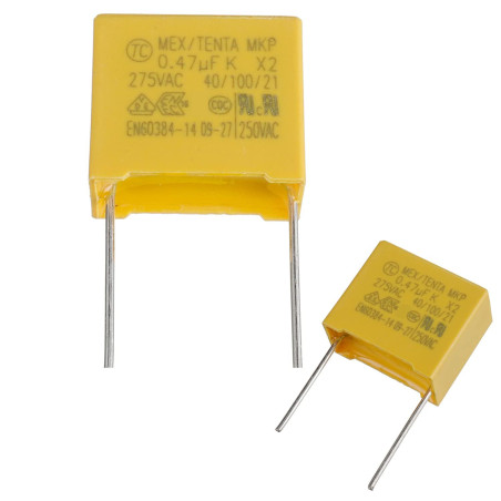 BOJACK 470 nF 0.47uF 470J 275 V Condensateurs de sécurité MEX -X2 MKP Suppression des condensateurs d'interférence en mode diffé