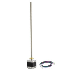 Iverntech NEMA 17 Moteur pas à pas avec vis T8 intégrée 310 mm pour Prusa i3, Reprap Corexy, MP Select Mini imprimantes 3D et ro