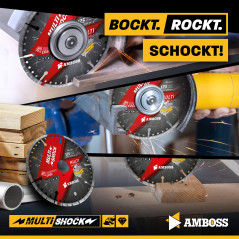 Amboss MCG 60P "Premium – Disque diamant – universel/Allround – Diamètre au choix | alésage 22,2 mm – Hauteur de segment : 10 mm