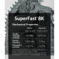 SuperFast 8K Résine d'imprimante 3D lavable à l'eau, impression 50 um en 0,5 sec, Fabriquée en Corée par 3DMaterials (1000g, Tra SuperFast 8K Résine d'imprimante 3D lavable à l'eau, impression 50 um en 0,5 sec, Fabriquée en Corée par 3DMaterials (1000g, Tra
