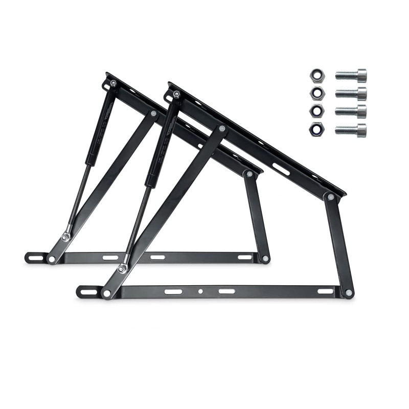Duérmete Online - Pack complet de système de levage hydraulique professionnel pour canapés, avec charnières, pistons vis, puissa Duérmete Online - Pack complet de système de levage hydraulique professionnel pour canapés, avec charnières, pistons vis, puissa