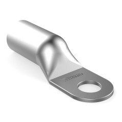 Auprotec Cosse tubulaire 16 mm², Trou Ø M6, Connecteur de câble SC non isolé en cuivre étamé