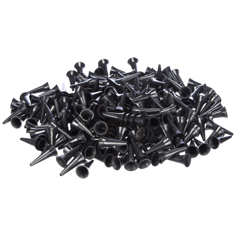 Gima - Mini Spéculum Écouteurs Jetables Ø 2,5 mm, Couleur Noir, Latex Free, Distributeur de 250 pièces Gima - Mini Spéculum Écouteurs Jetables Ø 2,5 mm, Couleur Noir, Latex Free, Distributeur de 250 pièces