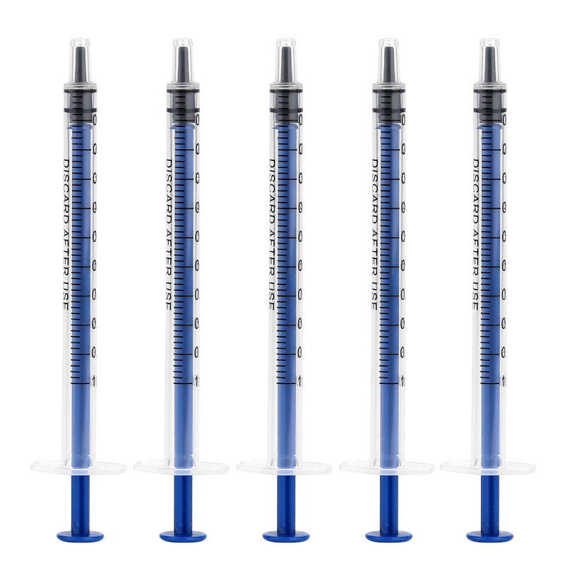 LUTER 12 Pièces 1ml Seringues en Plastique, Sans Seringue à Aiguille avec Mesure pour Expérience Scientifique, Distribution, Mes LUTER 12 Pièces 1ml Seringues en Plastique, Sans Seringue à Aiguille avec Mesure pour Expérience Scientifique, Distribution, Mes