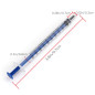 LUTER 12 Pièces 1ml Seringues en Plastique, Sans Seringue à Aiguille avec Mesure pour Expérience Scientifique, Distribution, Mes LUTER 12 Pièces 1ml Seringues en Plastique, Sans Seringue à Aiguille avec Mesure pour Expérience Scientifique, Distribution, Mes