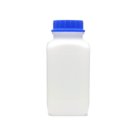 Bouteille avec bouchon à vis - Flacon de laboratoire avec couvercle, Transparent, 2500 ml