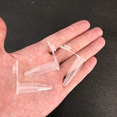 20 Pièces tubes à centrifuger,Tube à Centrifuger Transparent,Plastique Tube Microcentrifugeuse avec couvercle,Micro Tubes à Essa