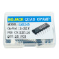 BOJACK LM324N amplificateur opérationnel à quatre canaux 14 broches DIP-14 (pack de 25 pièces) BOJACK LM324N amplificateur opérationnel à quatre canaux 14 broches DIP-14 (pack de 25 pièces)