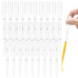 20 pièces 3 ML Pipettes de transfert en plastique,pipettes jetables de mesure,compte-gouttes jetables,pour Laboratory Experiment 20 pièces 3 ML Pipettes de transfert en plastique,pipettes jetables de mesure,compte-gouttes jetables,pour Laboratory Experiment