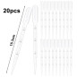 20 pièces 3 ML Pipettes de transfert en plastique,pipettes jetables de mesure,compte-gouttes jetables,pour Laboratory Experiment 20 pièces 3 ML Pipettes de transfert en plastique,pipettes jetables de mesure,compte-gouttes jetables,pour Laboratory Experiment