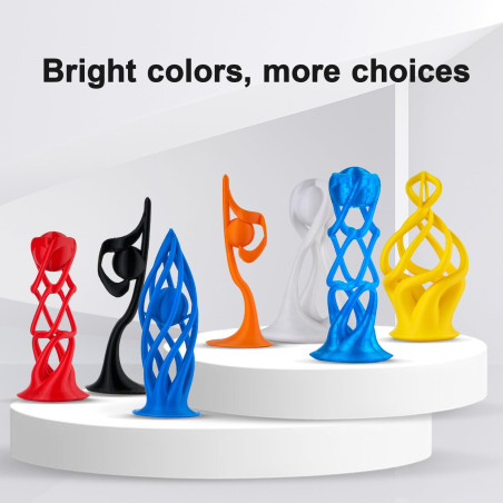 ERYONE PETG Filament 1.75mm, Filament PETG for 3D Printer 1KG, +/-0.03mm, Blanc