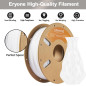 ERYONE PETG Filament 1.75mm, Filament PETG for 3D Printer 1KG, +/-0.03mm, Blanc ERYONE PETG Filament 1.75mm, Filament PETG for 3D Printer 1KG, +/-0.03mm, Blanc