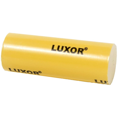 Pâte à polir solide LUXOR JAUNE - Très haute brillance, polissage finition pour métaux précieux, or, argent, platine, acier, ino