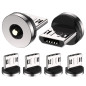 AUFU 1 Pin Micro USB Magnet Adapter 3Pcs pour Câble de Chargeur Megnétique… AUFU 1 Pin Micro USB Magnet Adapter 3Pcs pour Câble de Chargeur Megnétique…