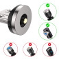 AUFU 1 Pin Micro USB Magnet Adapter 3Pcs pour Câble de Chargeur Megnétique… AUFU 1 Pin Micro USB Magnet Adapter 3Pcs pour Câble de Chargeur Megnétique…