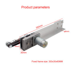 Toplionace Actionneur Linéaire à Cycle Alternatif, Moteur Télescopique Réglable à Engrenages CC 12 V/24 V Bricolage Avec Contrôl