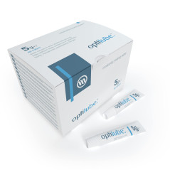 Tubes Optilube - Gelée Lubrifiante Stérile en Tubes de 5g, 42g, 82g, And 113g, Soluble à L'eau avec Capuchon Basculant Facile à