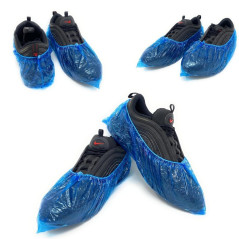 2000pcs | Couvre-chaussures jetables PE 3gr. - Haute résistance aux déchirures - Élastique renforcé - DPI Dispositifs de protect
