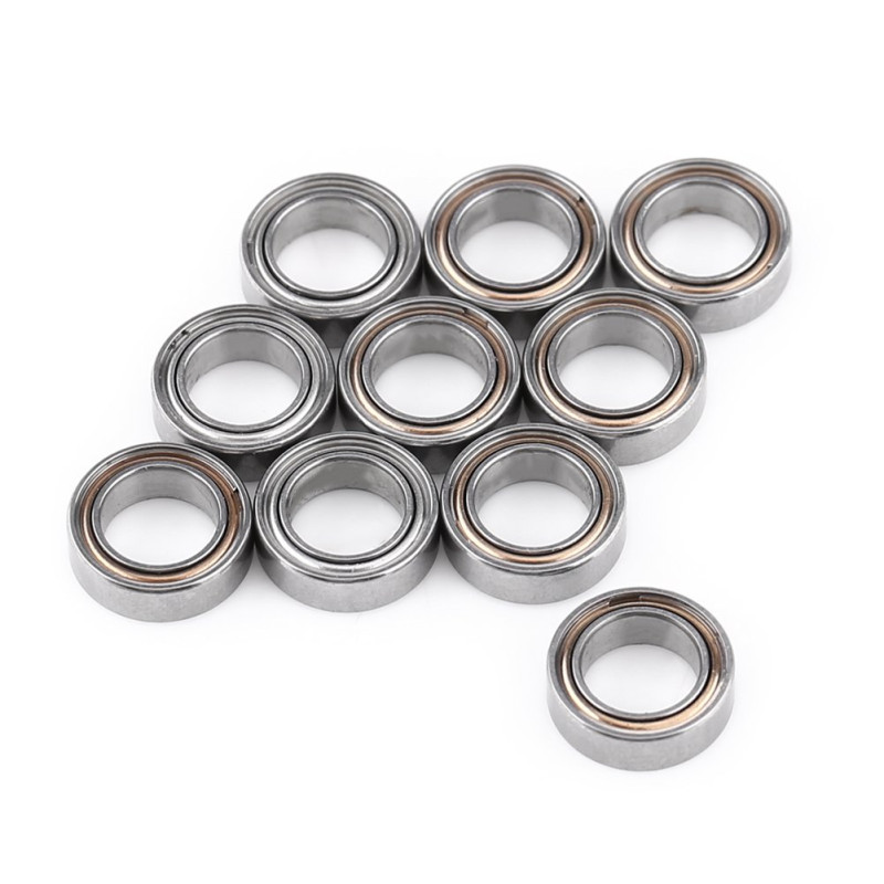 MR85ZZ 10pcs 5 * 8 * 2.5mm Roulements Miniature Roulement à Billes en Acier Rouelements à Paliers Double Blindé Bride pour Moteu MR85ZZ 10pcs 5 * 8 * 2.5mm Roulements Miniature Roulement à Billes en Acier Rouelements à Paliers Double Blindé Bride pour Moteu