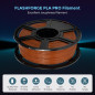FLASHFORGE Filament PLA PRO pour imprimante 3D, 1,75 mm, bobine de 1 kg, précision dimensionnelle +/- 0,02 mm pour imprimante 3D FLASHFORGE Filament PLA PRO pour imprimante 3D, 1,75 mm, bobine de 1 kg, précision dimensionnelle +/- 0,02 mm pour imprimante 3D