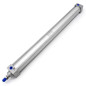 Heschen Vérin pneumatique Standard, SC 40-500, PT1/4'' Port, Alésage 40mm, Course 500mm, Double effet Heschen Vérin pneumatique Standard, SC 40-500, PT1/4'' Port, Alésage 40mm, Course 500mm, Double effet