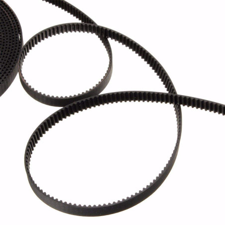 TUZUK imprimante 3D 5M GT2 Courroie de distribution 6 mm de largeur + 4 pièces 20 dents 5 mm d'alésage roue de poulie de distrib