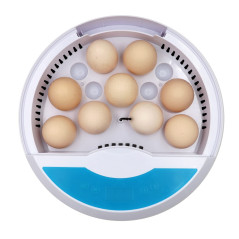 MUALROUS Mini 9 Incubateur d'Oeufs Incubateur de Volaille de Poulet Numérique Contrôle Automatique de la Température Incubateur 