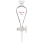 stonylab 125ml Entonnoir Séparateur à Paroi épaisse en Verre Borosilicaté, Separatory Funnel avec Joints 24/29 et Robinet en PTF stonylab 125ml Entonnoir Séparateur à Paroi épaisse en Verre Borosilicaté, Separatory Funnel avec Joints 24/29 et Robinet en PTF