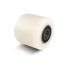 Ensemble de 4 galets de transpalette (kit de 4, diamètre de 82mm, largeur de 70mm) galet de charge en nylon/roue avec roulements